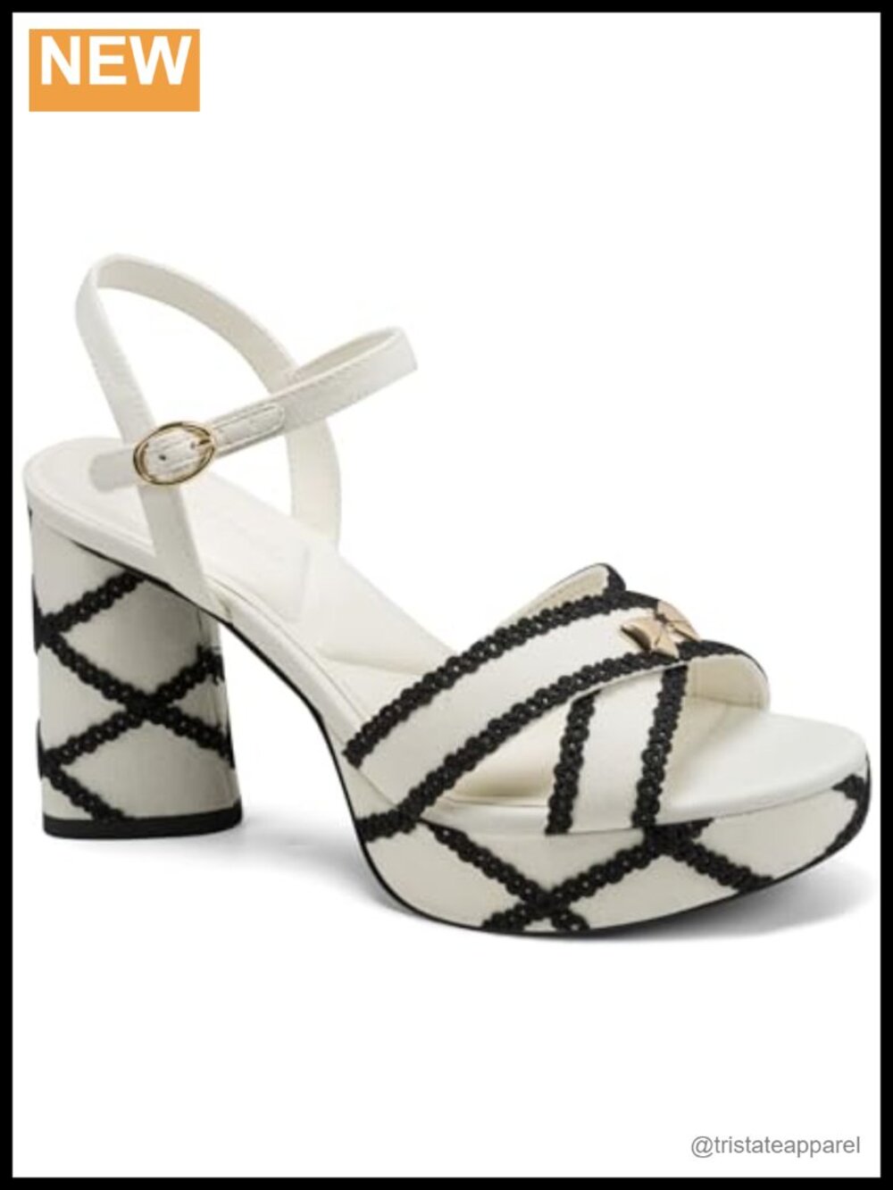 Ankle Strap Platform Heeled Sandals